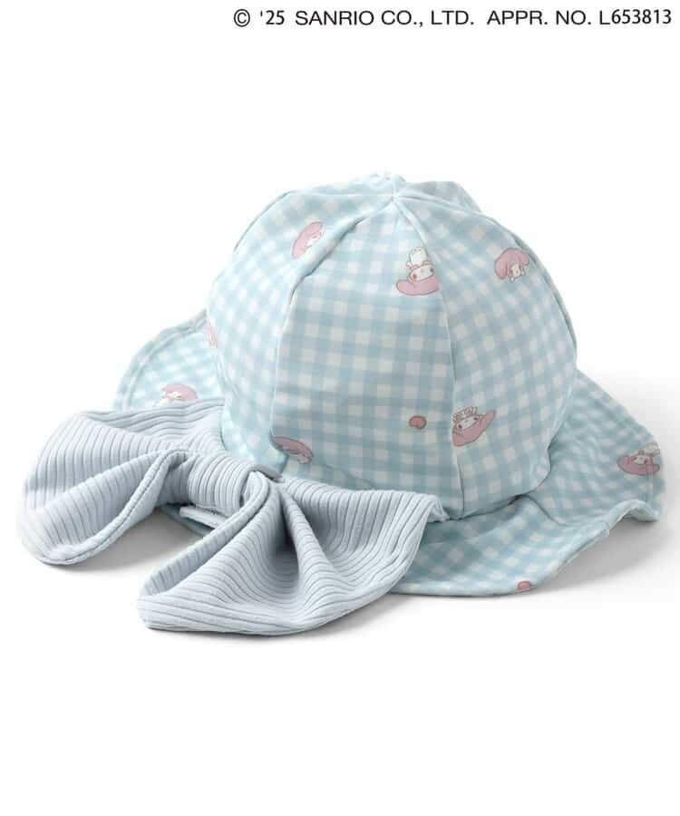 Ampersand x Sanrio UV-blocking swim cap (46-56cm) shipped directly from Japan. Girls' summer swimsuit special edition.