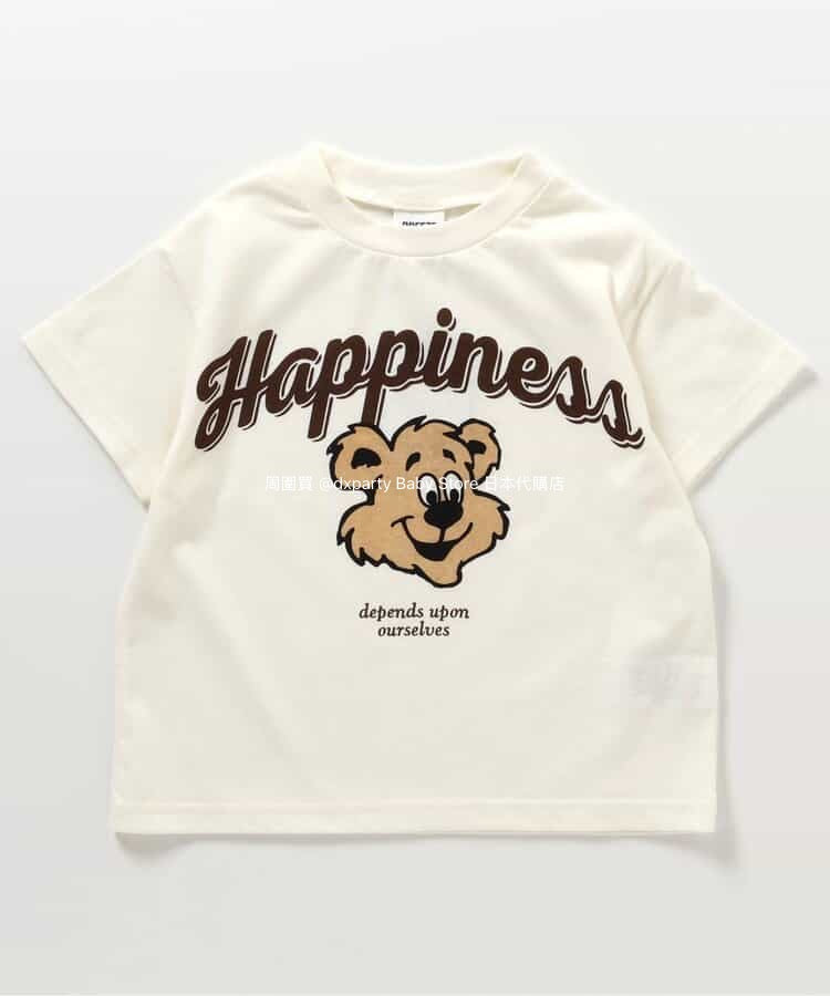Japanese children's clothing BREEZE printed tops 80-140cm boys/girls summer TOPS