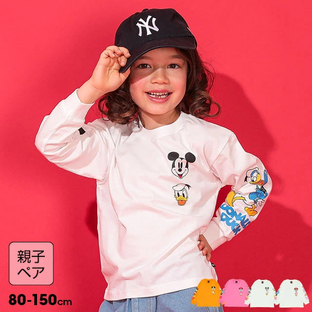 Japanese BDL x Disney long-sleeved tops (80-150cm) for boys and girls (spring/summer)