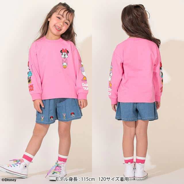 Japanese BDL x Disney long-sleeved tops (80-150cm) for boys and girls (spring/summer)