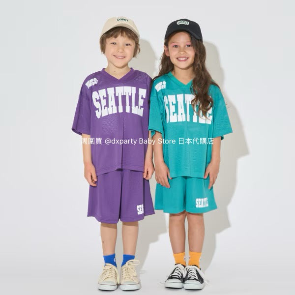 Japanese children's clothing b・R# mesh sports shorts 100-150cm boys/girls summer PANTS