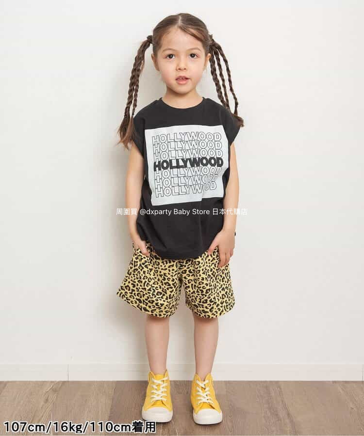 Japanese children's clothing BREEZE sleeveless printed top 80-140cm boys/girls summer TOPS