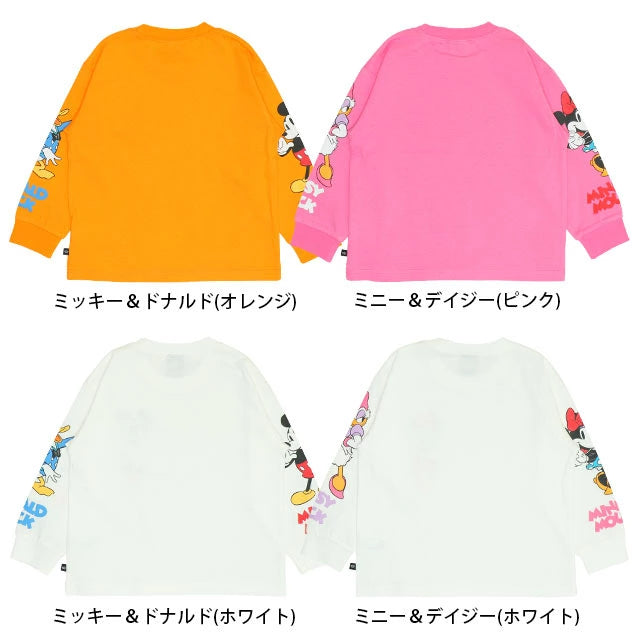 Japanese BDL x Disney long-sleeved tops (80-150cm) for boys and girls (spring/summer)