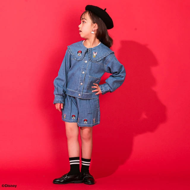 Japanese BDL x Disney denim jacket 80-130cm for girls, spring/summer OUTERWEAR