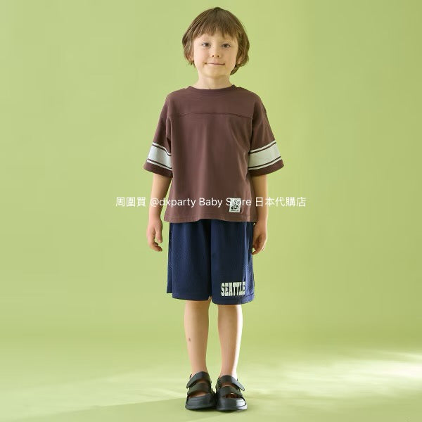 Japanese children's clothing b・R# mesh sports shorts 100-150cm boys/girls summer PANTS