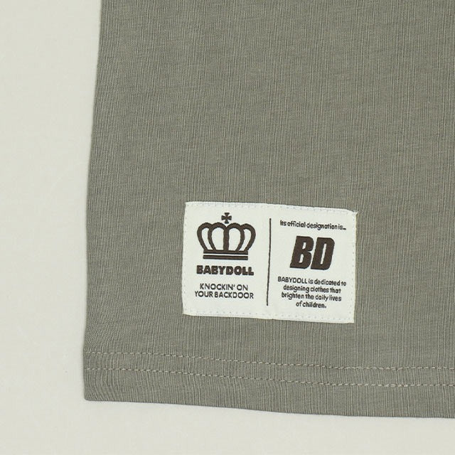 Japanese BDL x Disney parent-child print tops (80-150cm) for boys and girls (summer TOPS)