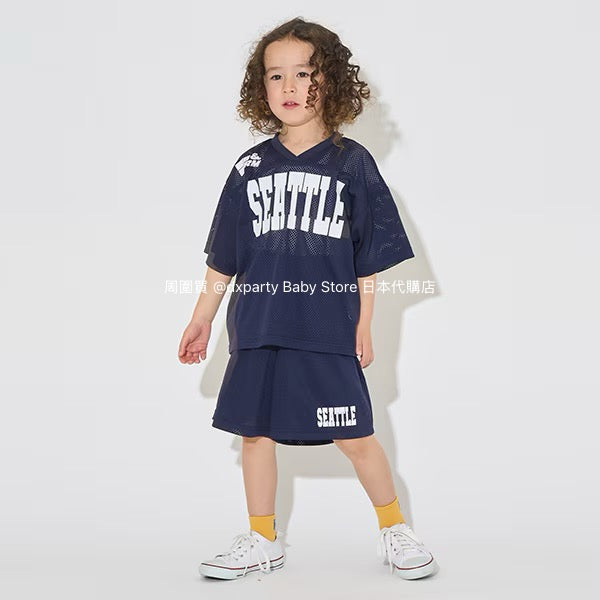 Japanese children's clothing b・R# mesh sports shorts 100-150cm boys/girls summer PANTS