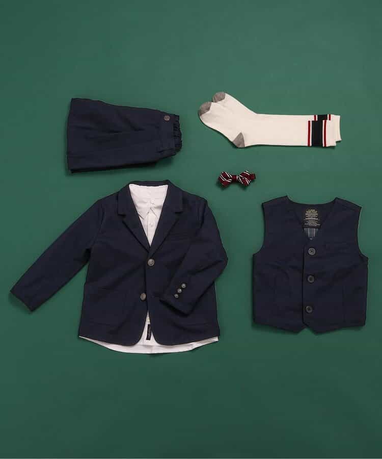 Japanese children's clothing BREEZE suit vest 90-130cm boys' spring outerwear interview / banquet / performance