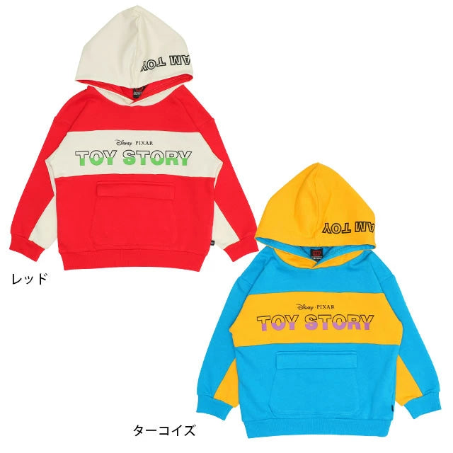 Japanese BDL x Disney Toy Story 3D Pocket Sweatshirt (80-140cm) for Boys/Girls Spring/Summer TOPS