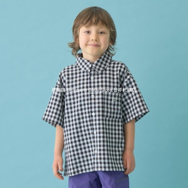 Japanese children's clothing b・R# casual shirt 100-150cm boys/girls spring and summer TOPS