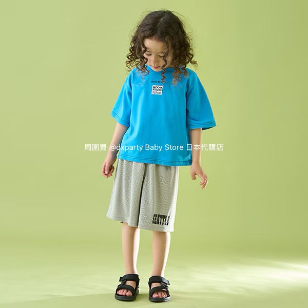 Japanese children's clothing b・R# mesh sports shorts 100-150cm boys/girls summer PANTS