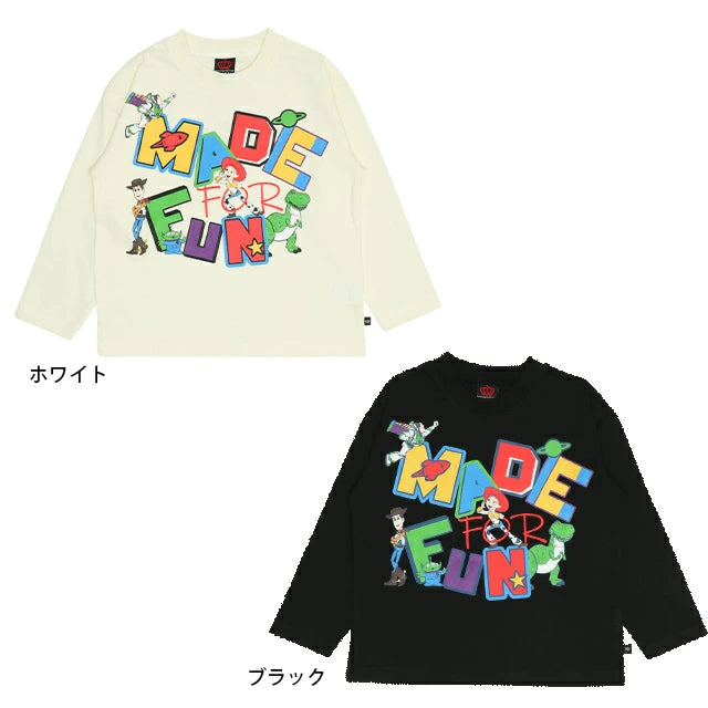 Japanese children's clothing BDL x Disney Toy Story printed top 80-140cm boys' spring and summer TOPS