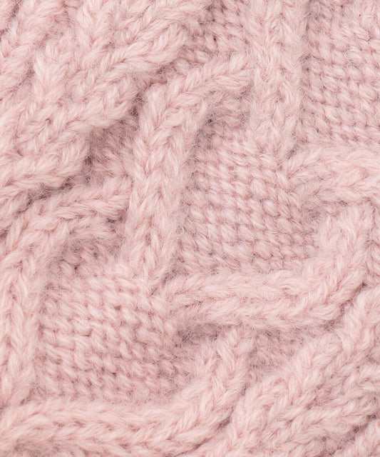 日本直送 aF#a325 麻花針織手套 M-L 手套系列