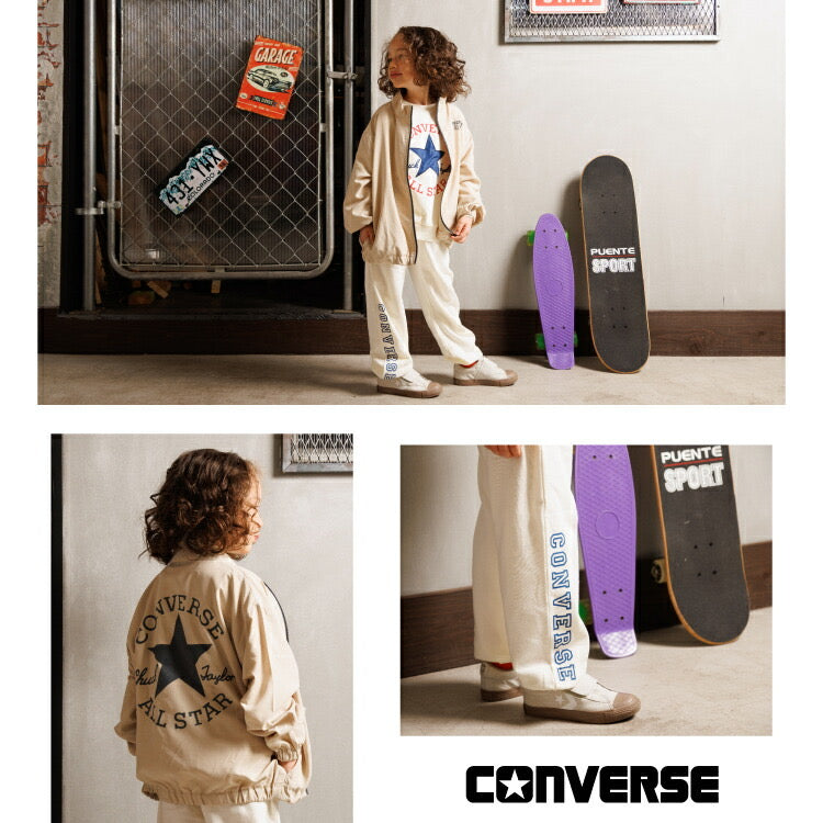 BDL x Converse Special Edition 3-Piece Set with Sports Backpack (90-140cm) for Boys Spring/Summer: TOPS PANTS OUTERWEAR