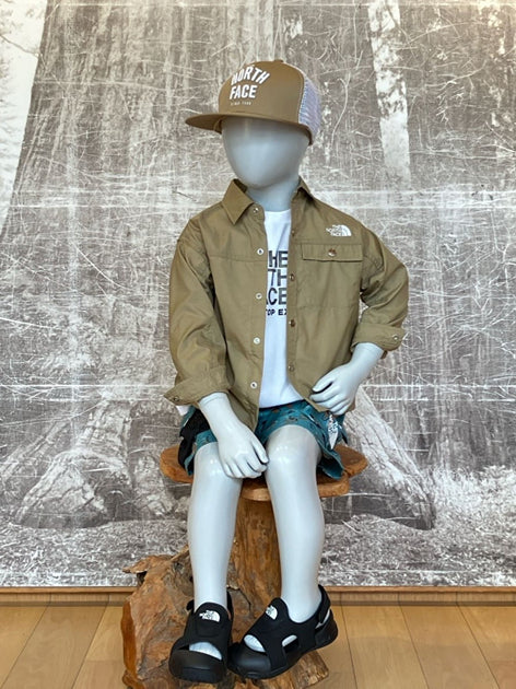 TNF Waterproof Series Kids' Shirt (100-120cm) for Boys and Girls Summer TOPS OUTERWEAR