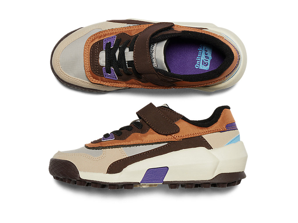 日本直送 日版ADMIX RUNNER KIDS OYSTER GREY/LICORICE BROWN 17-22cm 鞋系列