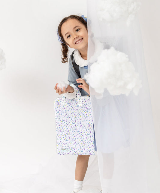 日本童裝 panpantutu x Sanrio My Melody Cinnamoroll 可繡名 功課袋(A4) 包系列 其他品牌