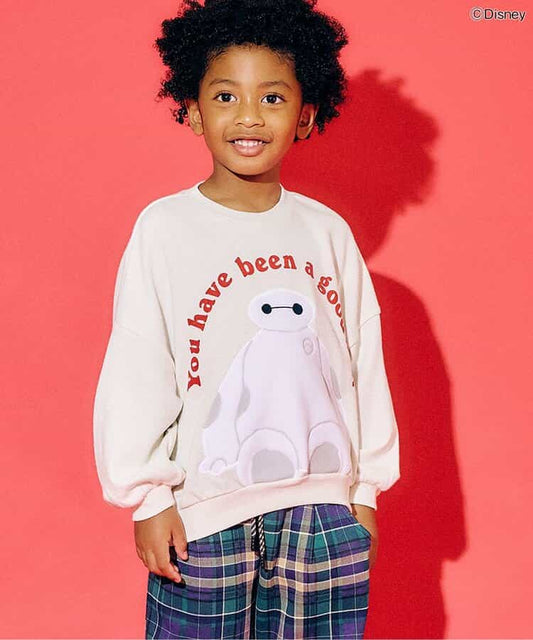 日本童裝 F.O.KIDS x Disney Baymax衛衣 80-140cm 男童款 秋冬季 Tops 其他品牌童裝