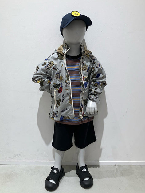 Japanese TNF UV-blocking, quick-drying sportswear for kids (2-piece set, 130-160cm) for boys and girls (Summer TOPS PANTS)
