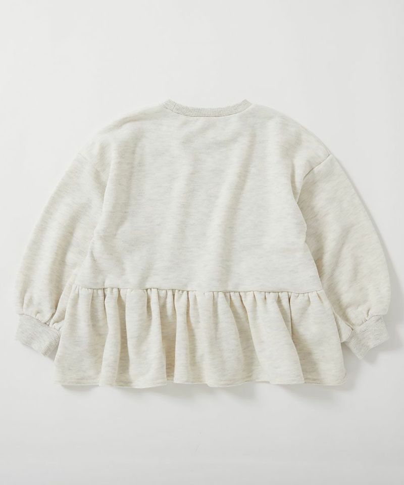 日本童裝 dev!rock 荷葉邊衛衣 100-160cm 女童款 冬季 TOPS