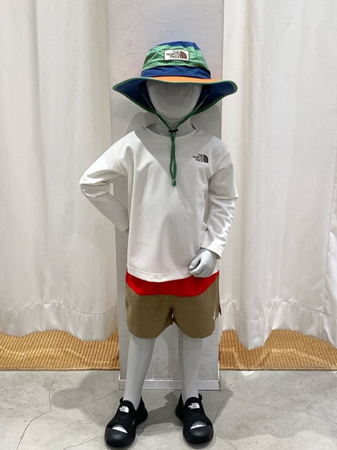 Japanese children's clothing TNF anti-UV waterproof series static care sports shorts 100-120cm boys'/girls' summer PANTS