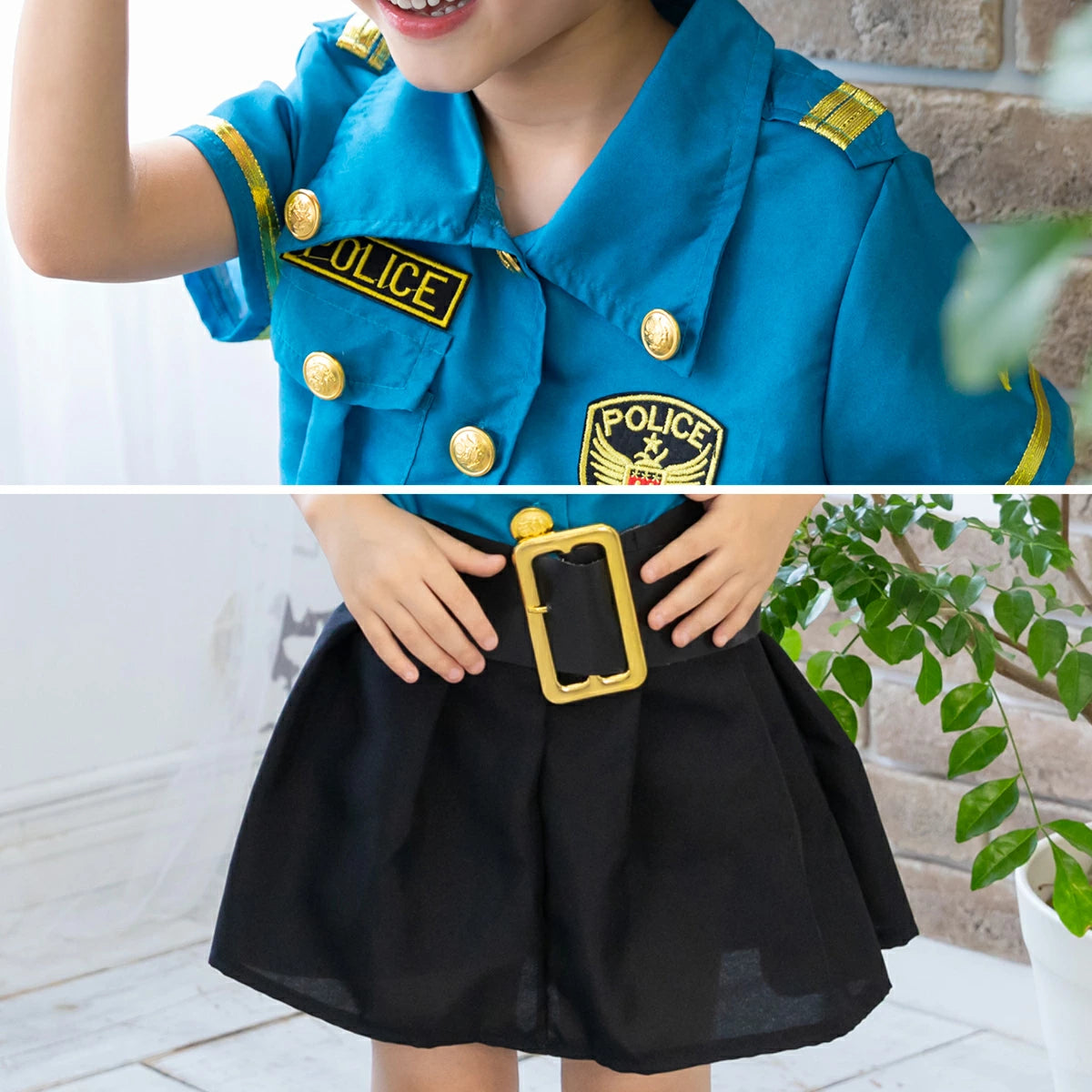 Japanese direct delivery little witch 110-140cm girls Halloween cosplay costume Halloween ghost special