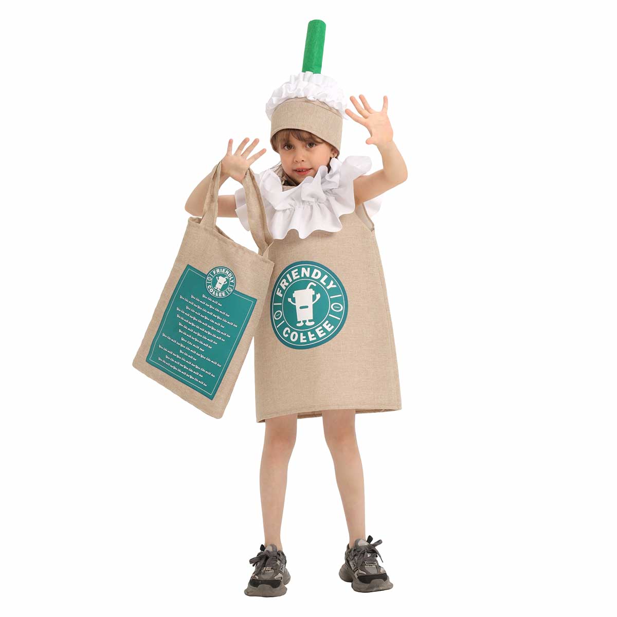 Japanese direct delivery little witch 110-140cm girls Halloween cosplay costume Halloween ghost special