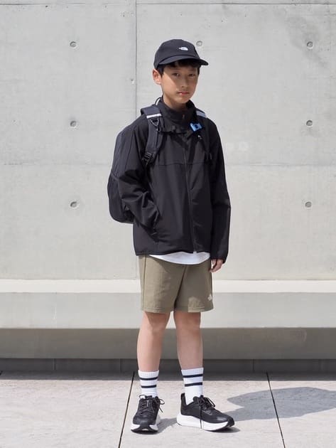 日本童裝 TNF 防水系列 高彈力 靜電護理 風褸 130-160cm 男童款/女童款 夏季 OUTERWEAR