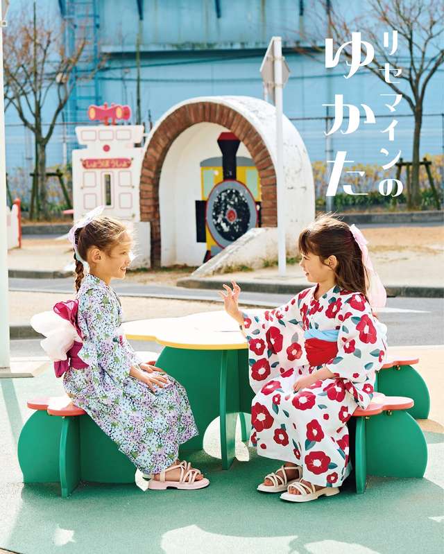 日本童裝 Ly# mine 浴衣 日本和服 100-130cm 女童款 夏季 DRESSES 日本夏祭慶典特輯【日本預售:2025年4月中旬】