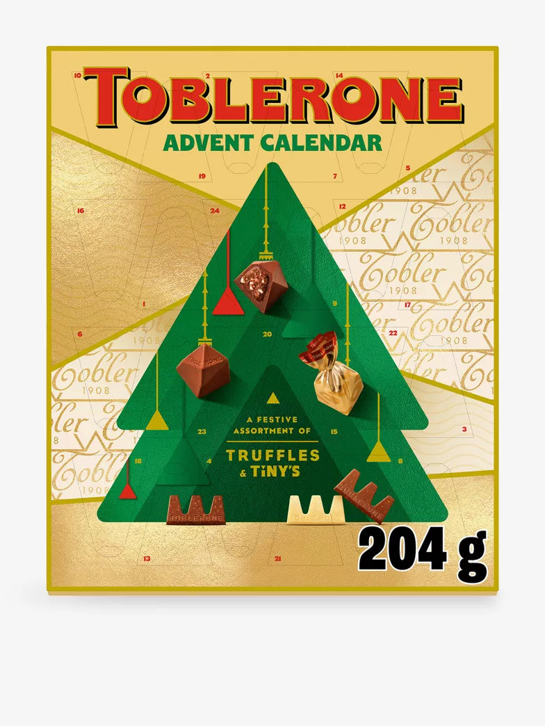 日英美直送 TOBLERONE Advent Calendar 204g 聖誕倒數日曆 大人款/兒童款 聖誕快樂特輯 不參與$900免運 滿$900可加$25免運到順豐站/智能櫃 Christmas Advent Calendars 2026