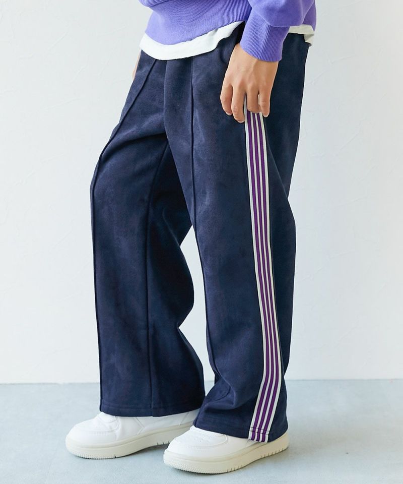 日本童裝 dev!rock 仿麂皮彈性抓毛運動褲 100-160cm 男童款/女童款 冬季 PANTS