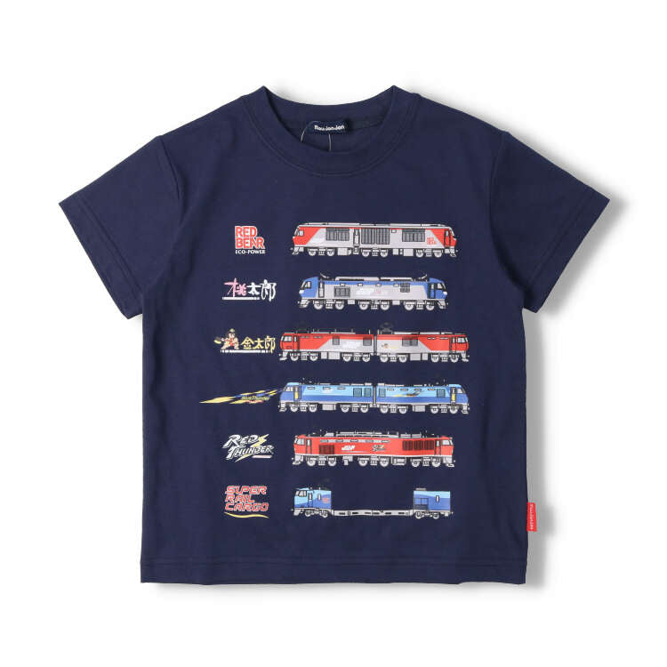 Moujonjon Japanese-made JR freight train collection tops 90-130cm Boys' Summer TOPS Railway Series