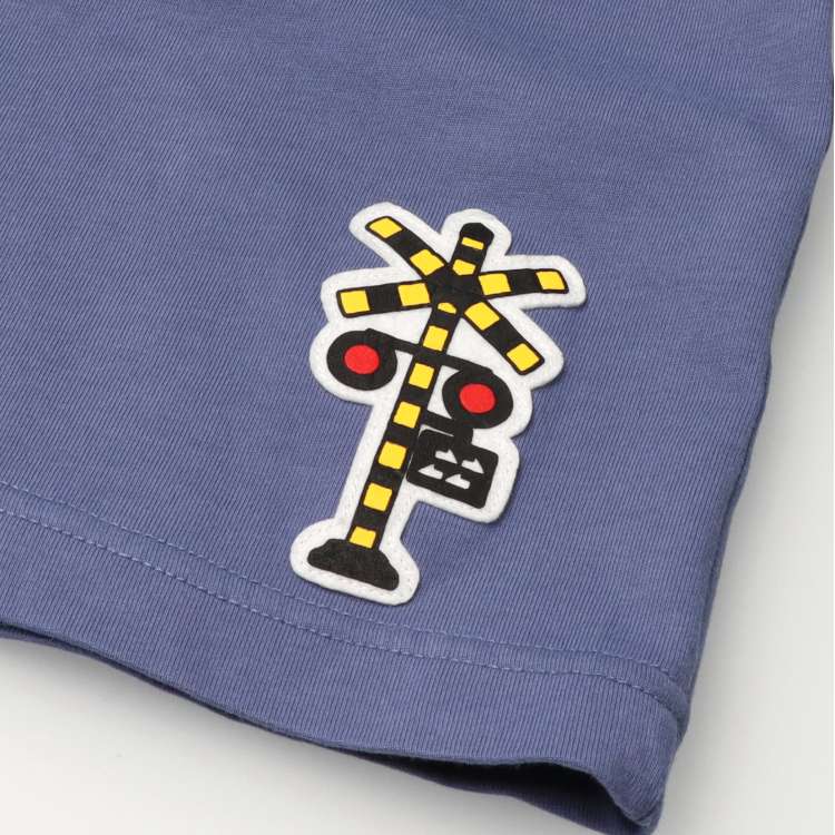 Moujonjon JR Shinkansen Tops (100-130cm) for Boys (Summer TOPS) (Railway Series)