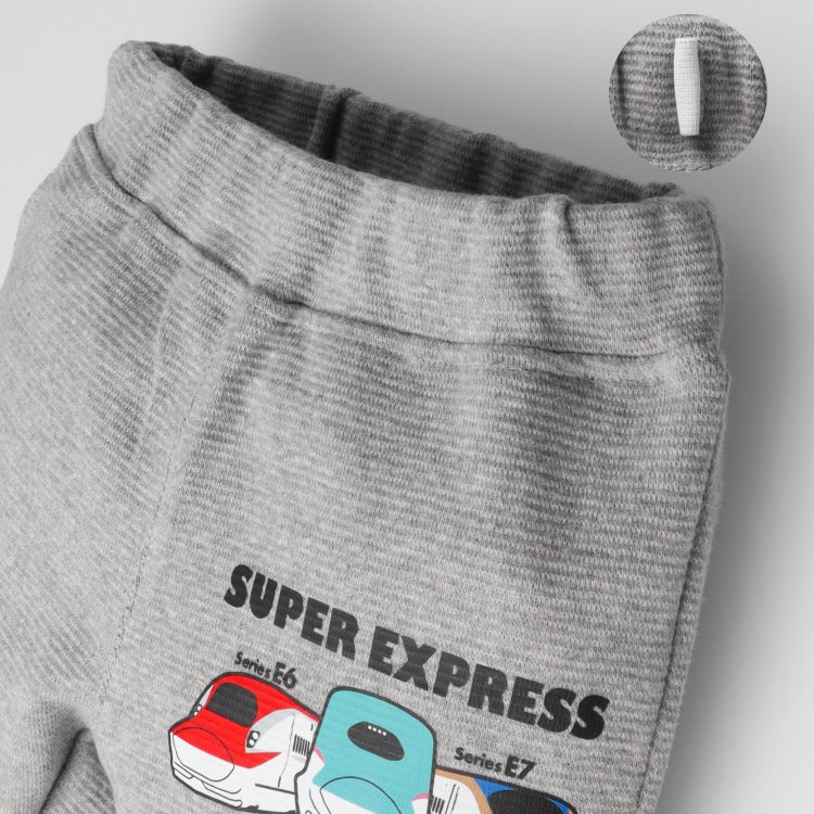 Moujonjon Japanese-made JR Shinkansen trousers 90-130cm Boys' Summer PANTS Railway Series