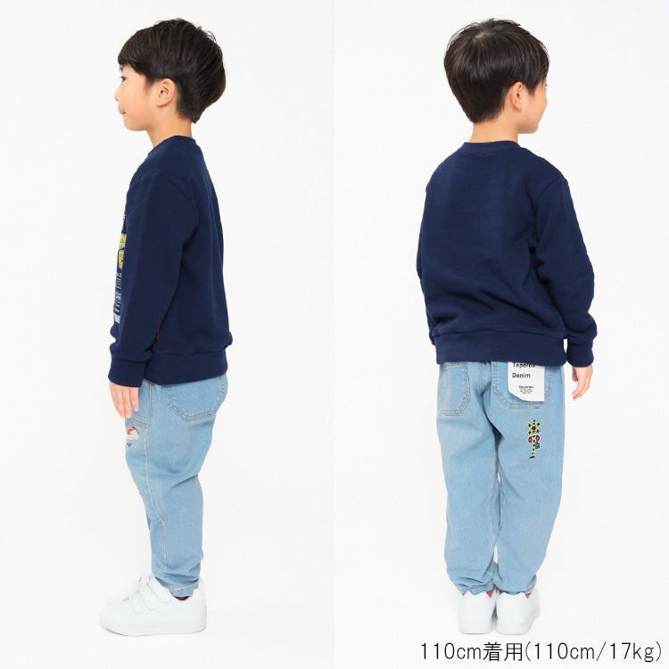 Moujonjon JR Shinkansen Denim Pants 90-140cm Boys' Summer PANTS Railway Series