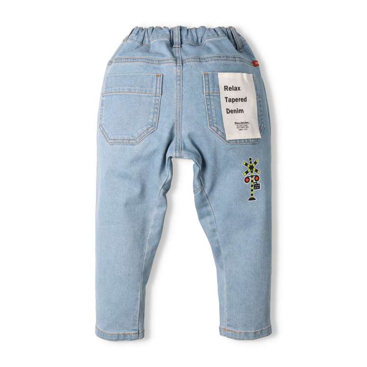 Moujonjon JR Shinkansen Denim Pants 90-140cm Boys' Summer PANTS Railway Series