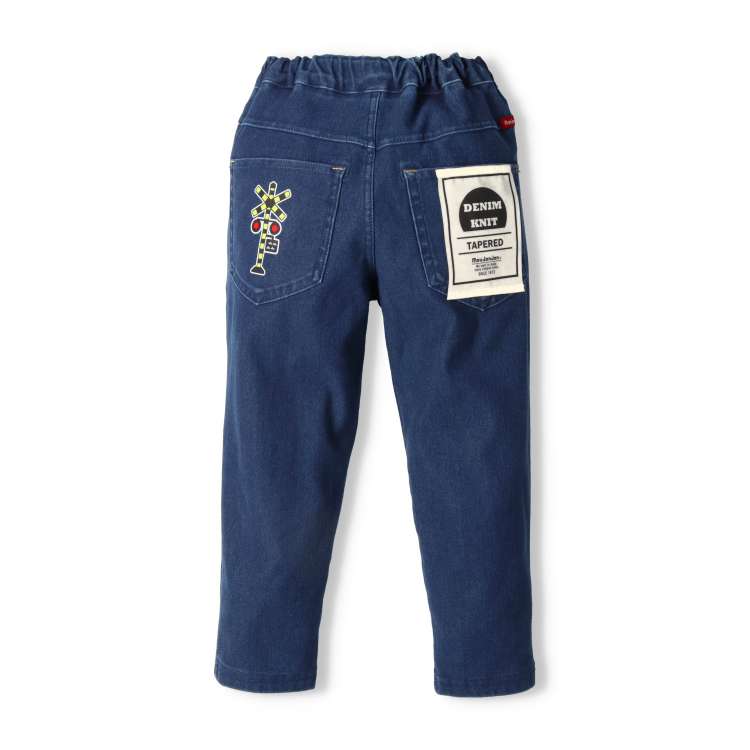 Moujonjon JR Shinkansen Denim Pants (80-140cm) for Boys (Summer) - Railway Series