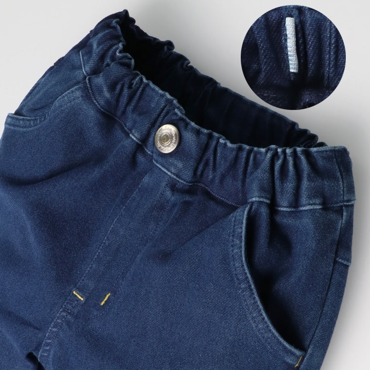 Moujonjon JR Shinkansen Denim Pants (80-140cm) for Boys (Summer) - Railway Series