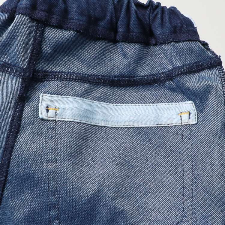 Moujonjon JR Shinkansen Denim Pants (80-140cm) for Boys (Summer) - Railway Series