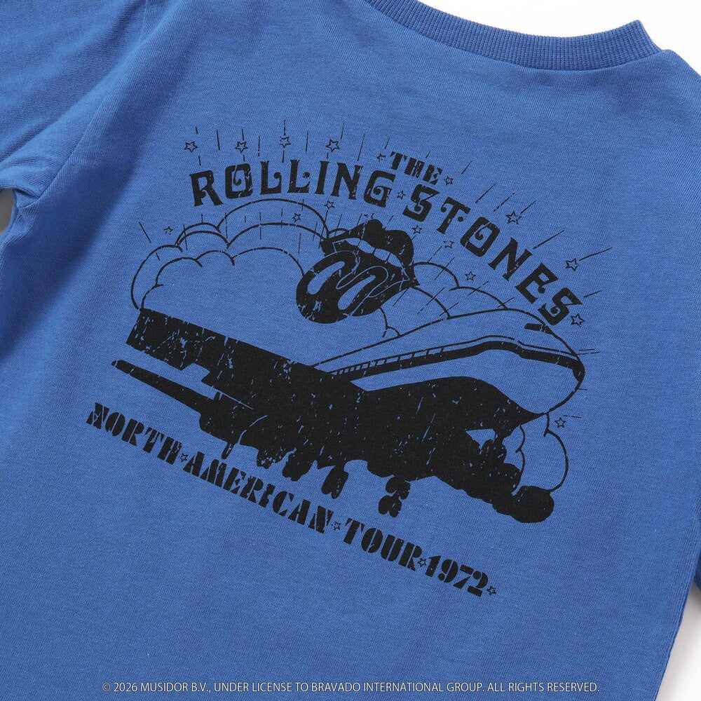 日本童裝 Slap Slip x The Rolling Stones 印花長袖上衣 80-130cm 男童款/女童款 秋季 TOPS 其他品牌童裝