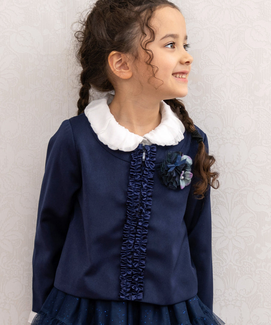 Japanese children's clothing panpantutu dress short jacket 100-130cm girls summer outerwear interview / banquet / performance