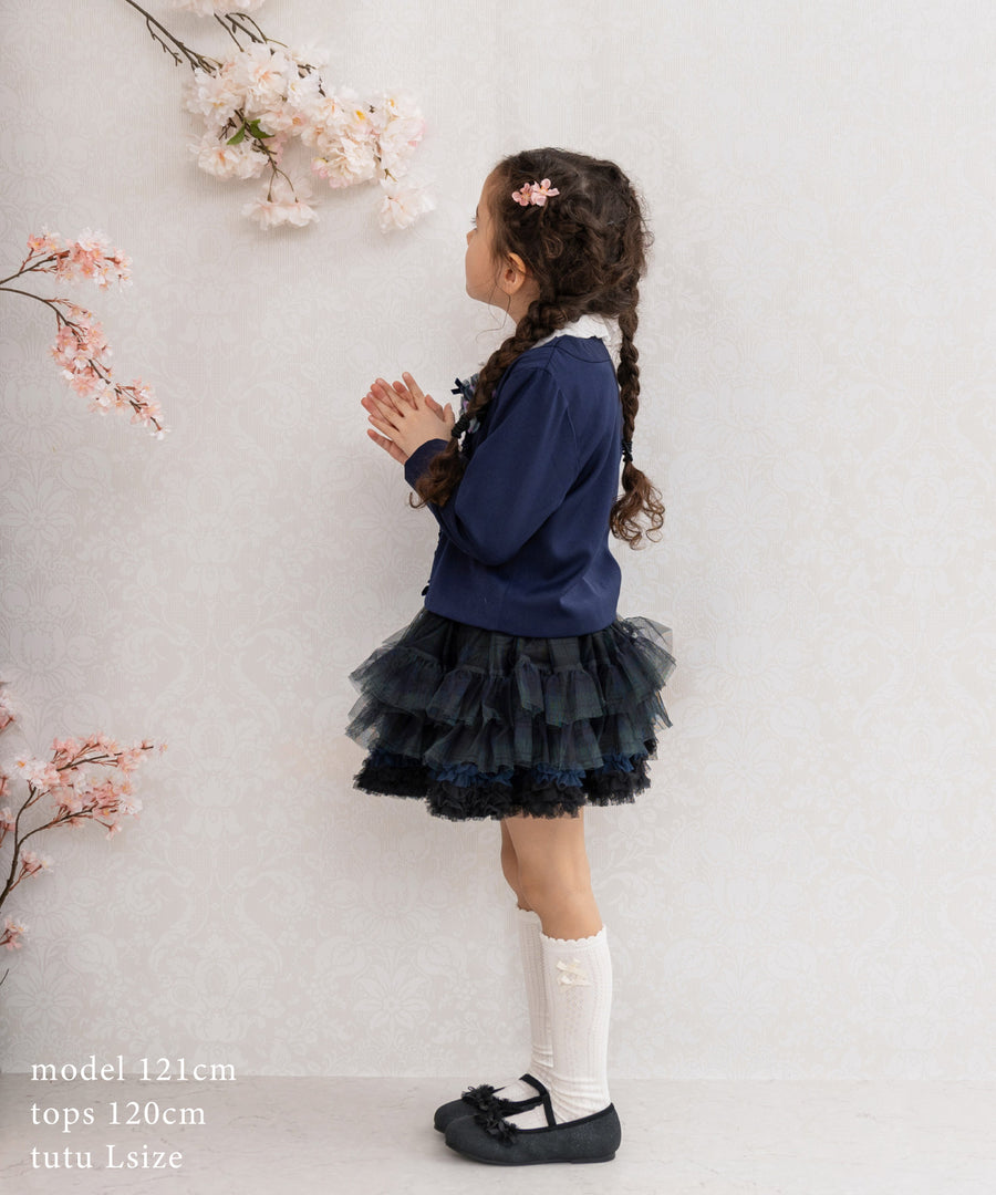 Japanese children's clothing panpantutu dress short jacket 100-130cm girls summer outerwear interview / banquet / performance