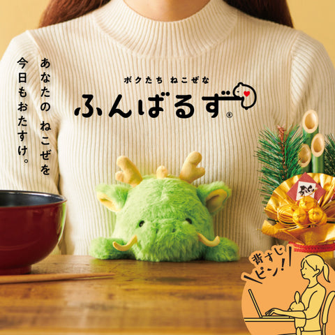 日本直送 龍年 改善駝背坐姿可愛毛公仔 其他系列 玩具