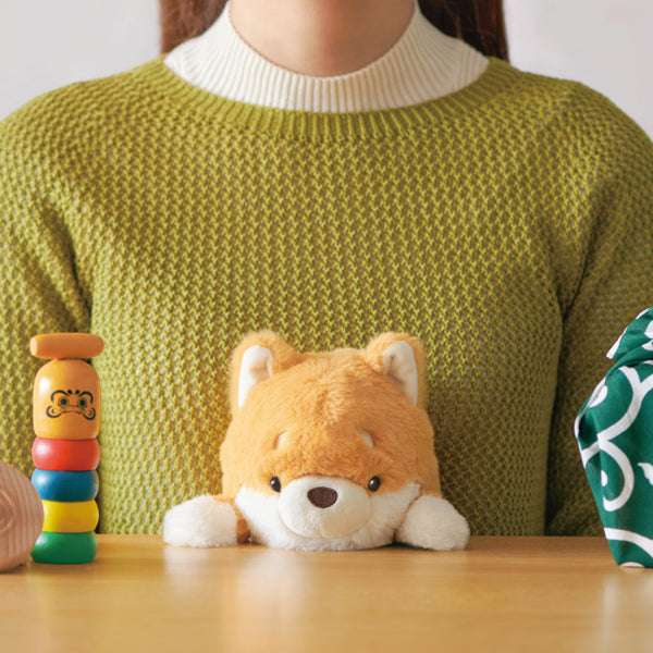 日本直送 柴犬 改善駝背坐姿可愛毛公仔 其他系列 玩具