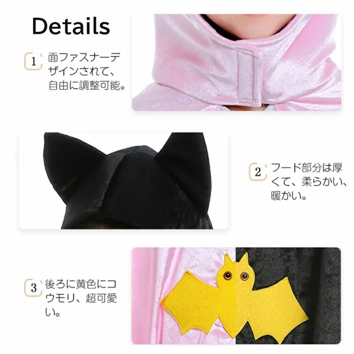 Japanese direct delivery little witch 110-140cm girls Halloween cosplay costume Halloween ghost special