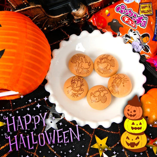 ‼️6/10晚上12點截單‼️日本直送 森永迪士尼 派克龍朱古力夾心餅乾 Halloween限定零食 Halloween攪鬼特輯 萬聖節