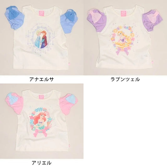 Japanese BDL x Disney parent-child print tops (80-150cm) for boys and girls (summer TOPS)