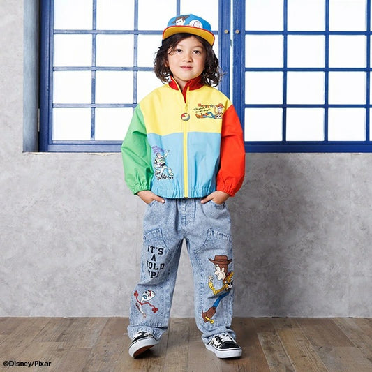 日本童裝 BDL x Disney ToyStory牛仔褲 80-140cm 男童款 夏季 PANTS
