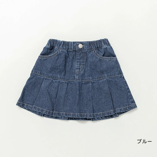 日本童裝 Branshes 百褶裙 90-150cm 女童款 夏季 SKIRTS