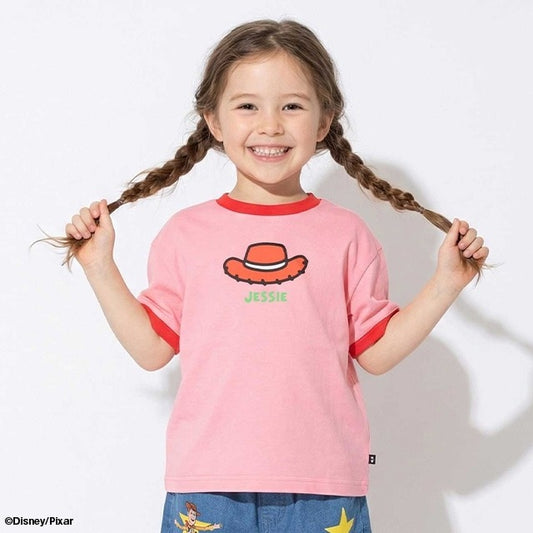 Japanese BDL x Disney parent-child print tops (80-150cm) for boys and girls (summer TOPS)